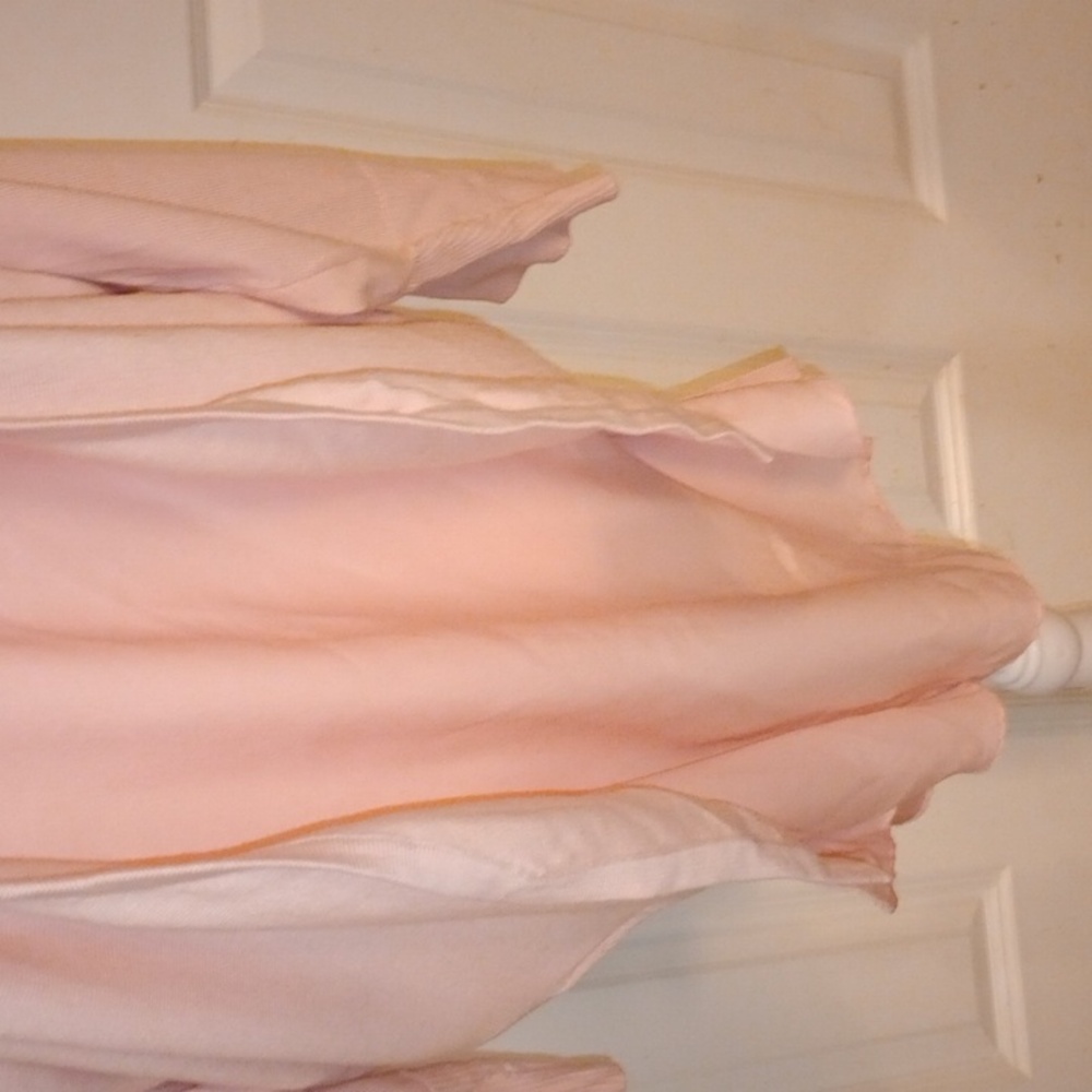 H by Halston Blush Pink Open Front Oversized Cardigan - Picture 7 of 10